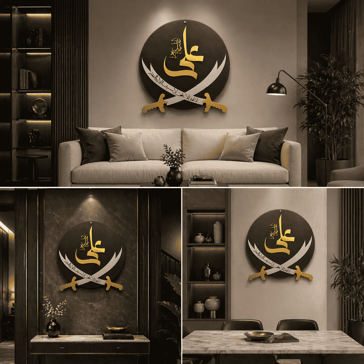Ali (RA) Calligraphy - ISHQ-001